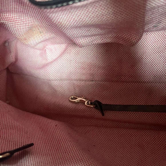 Dooney & Bourke Large Erica in Charcoal Gtay Vintage - Picture 5 of 5